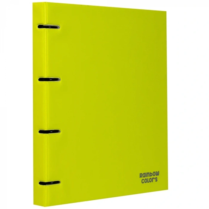 Önder Raınbow Colors 4 Halkalı Pvc Sarı 122-20