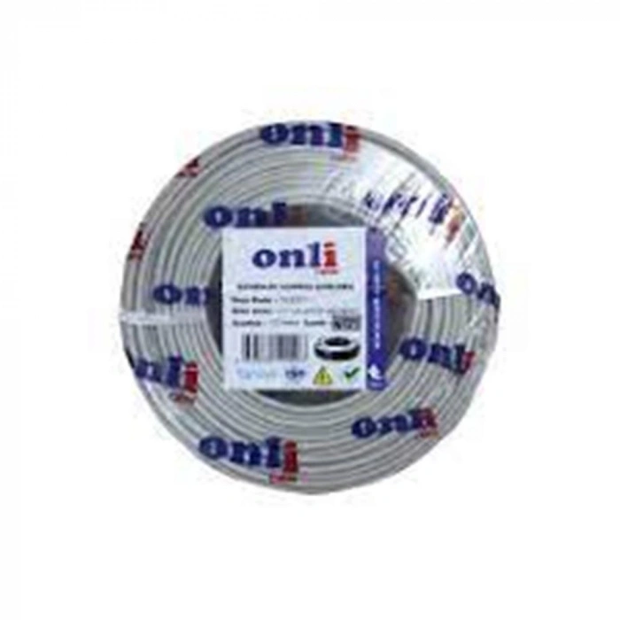 Onli On-4122 4+1 1x0,22 Mini Coax 4x0,22mm 250 Metre Cca Kamera Kablosu