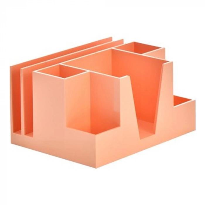 Ops Masa Seti Kalemlik-organizer Pastel Turuncu Klm 207