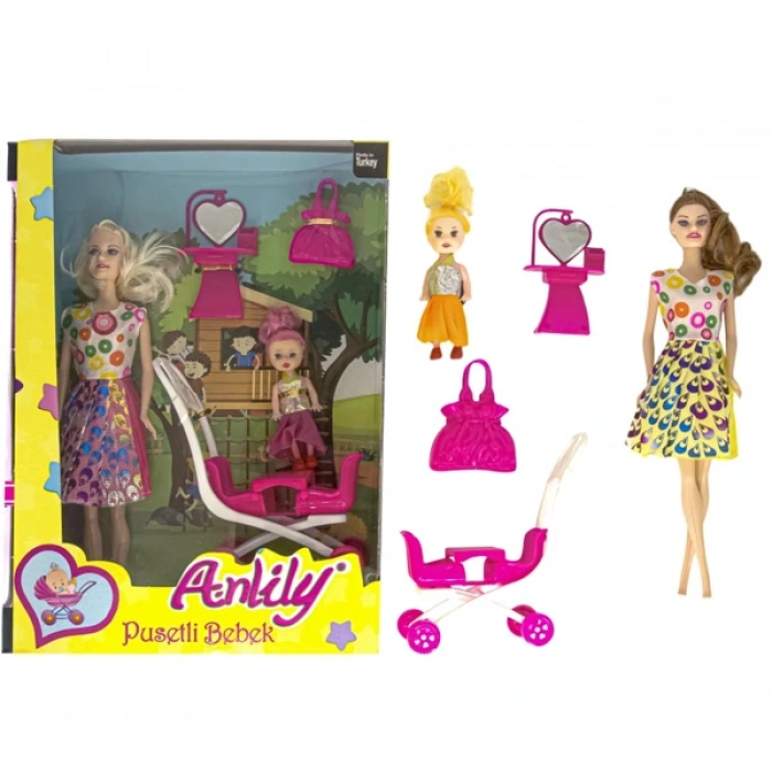 Oydaş Anlıly Kutuda Pusetli Bebek 2 Li