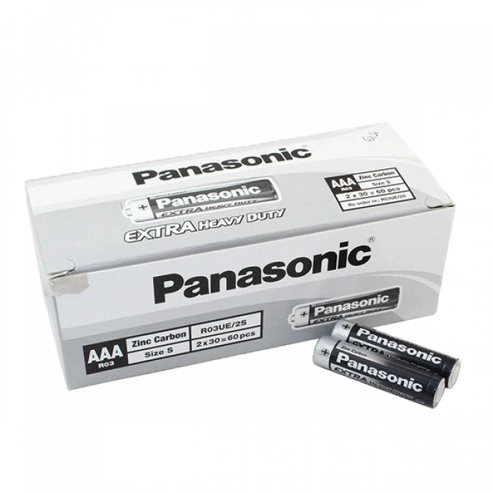 Panasonic Çinko Karbon İnce Kalem Pil (aaa) R03ue/2s
