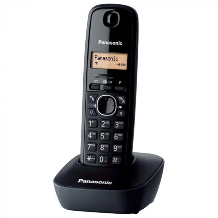 Panasonic Kx-tg1611 Siyah Telsiz Dect Telefon 50 Rehber