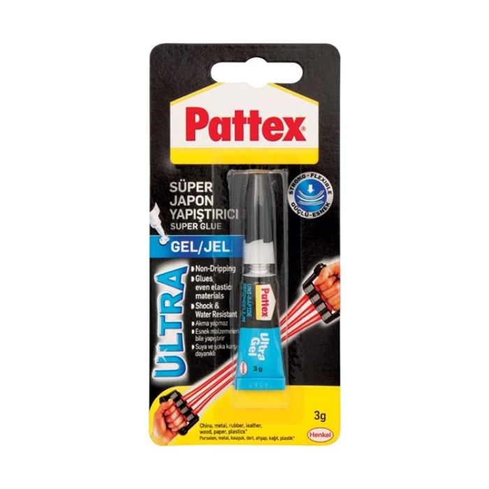 Pattex 3 GR Ultra Jel Süper Japon Yapıştırıcı