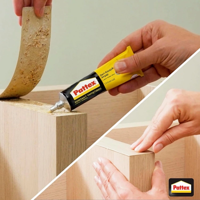 Pattex Deri Kauçuk Ahşap Yapıştırıcı 50g Tüp
