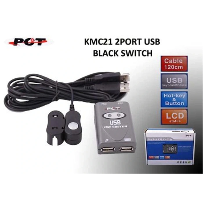 Pct Kmc21 2port Usb Switch