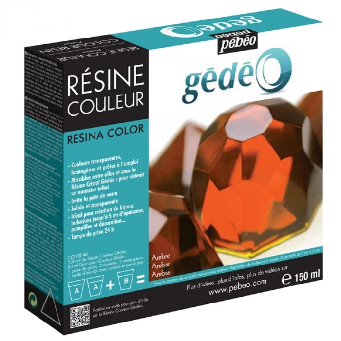 Pebeo Kit Gedeo Kehribar Reçine 150 ML 766154