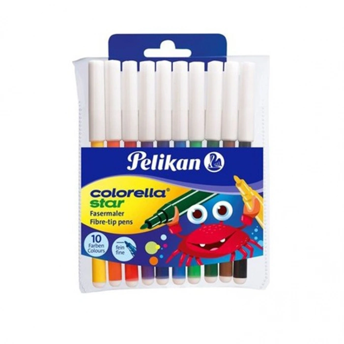 Pelikan Colorella Star 12li Keçeli Kalem