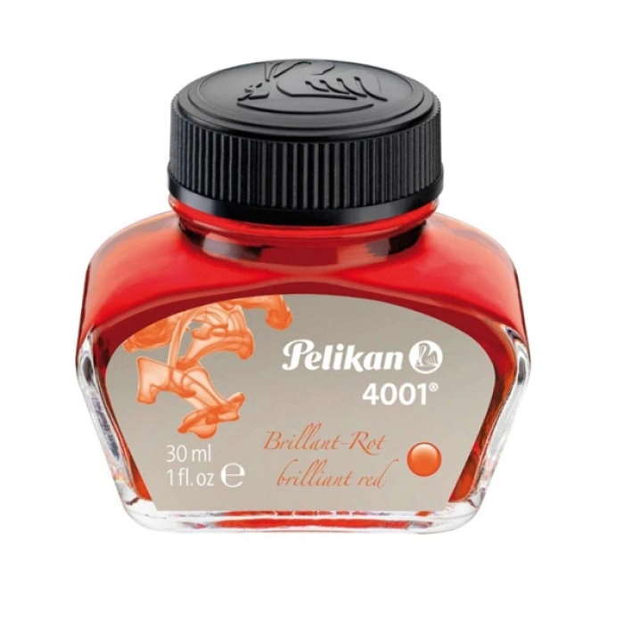 Pelikan Dolma Kalem Mürekkebi 30 Ml Kırmızı 4001