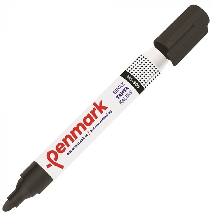Penmark Tahta Kalemi Yuvarlak Uçlu Siyah Hs-305