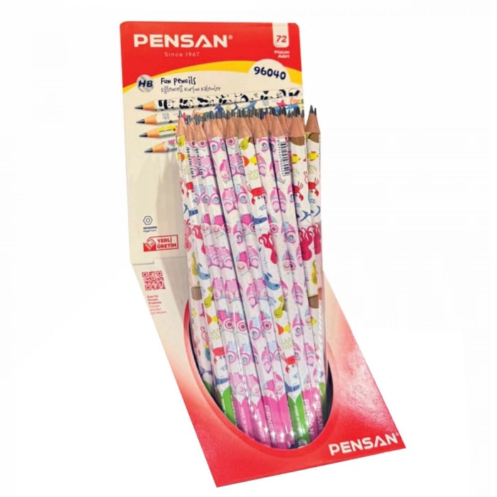 Pensan Karışık Flimli Kurşun Kalem-yeni Ürün Pe96040/72