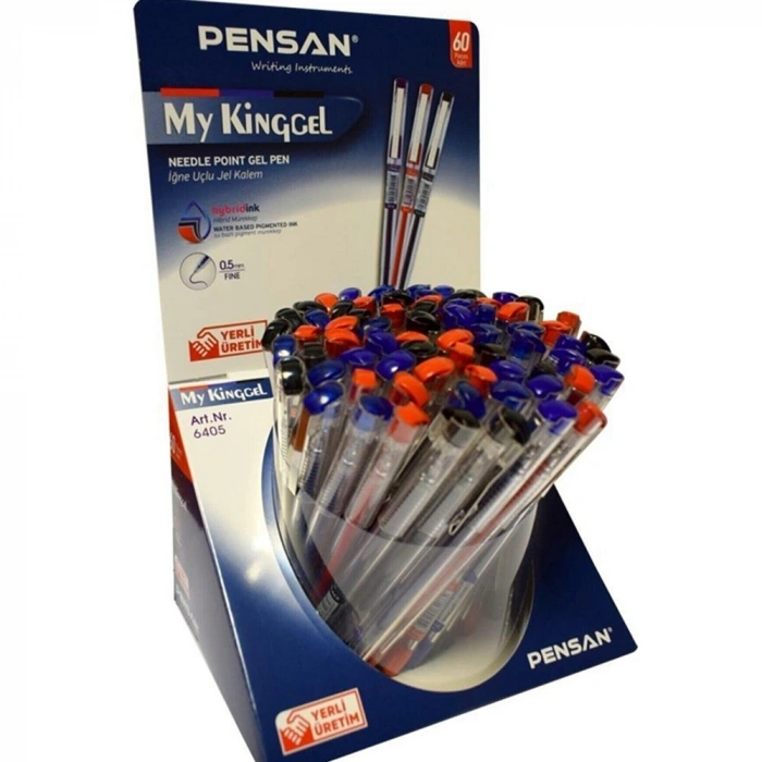 Pensan My-king Jel Metal Klipsli Msk 60 Lı Std 6405