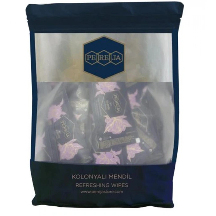 Pereja Kaşmir Kolonyalı Mendil 7x12 50li