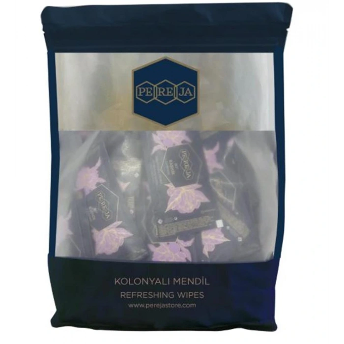 Pereja Kaşmir Kolonyalı Mendil 7x12 50li