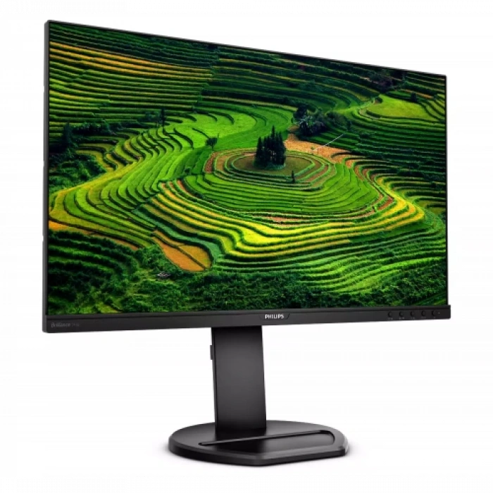 PHILIPS 241B8QJEB/00 23,8" 5ms, 75Hz, Full HD, HDMI, DP, DVI-D, D-Sub, 4X USB, 2X2W Hoparlör, Asansör Ayak, IPS Panel Monitör