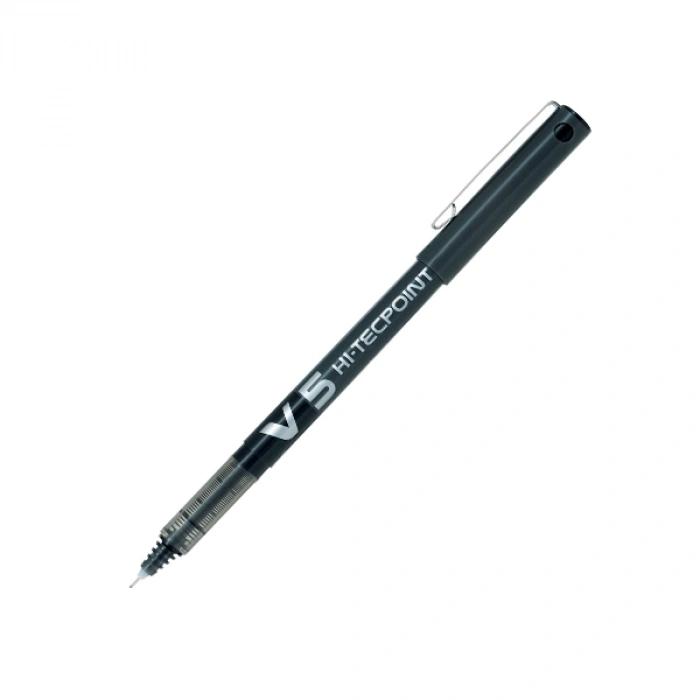 Pilot Roller Kalem Hi-tecpoint İğne Uç 0.5 Mm Siyah Bx-v5-b