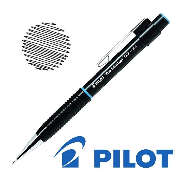 Pilot Versatil Kalem The Shaker 0.7 Mm Siyah H-1010-7