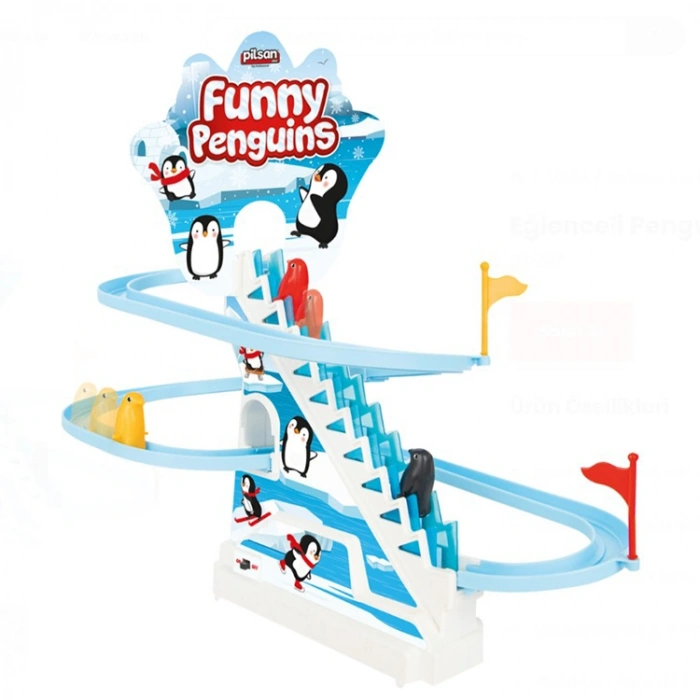 Pilsan Funny Penguins Eğlenceli Penguenler Pilli Oyuncak