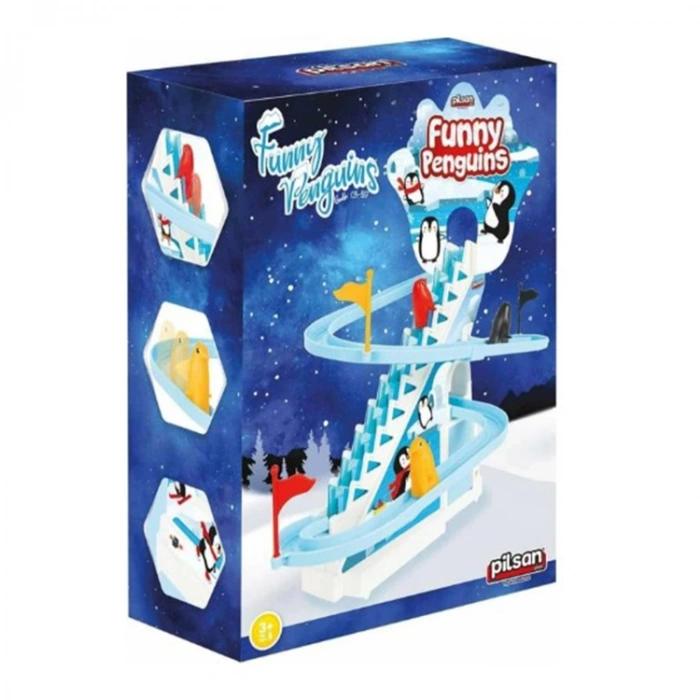 Pilsan Funny Penguins Eğlenceli Penguenler Pilli Oyuncak