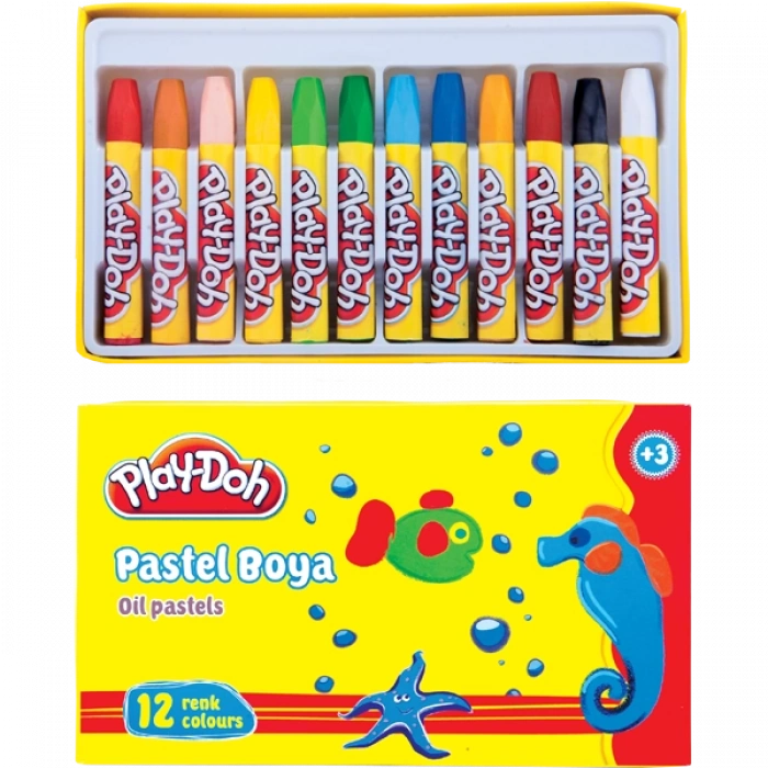 Play-Doh Pastel Boya 12 Renk PLAY-PA002
