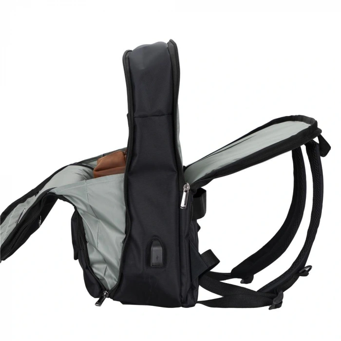 Plm Torino-usb 15.6  Siyah Notebook Sırt Çantası