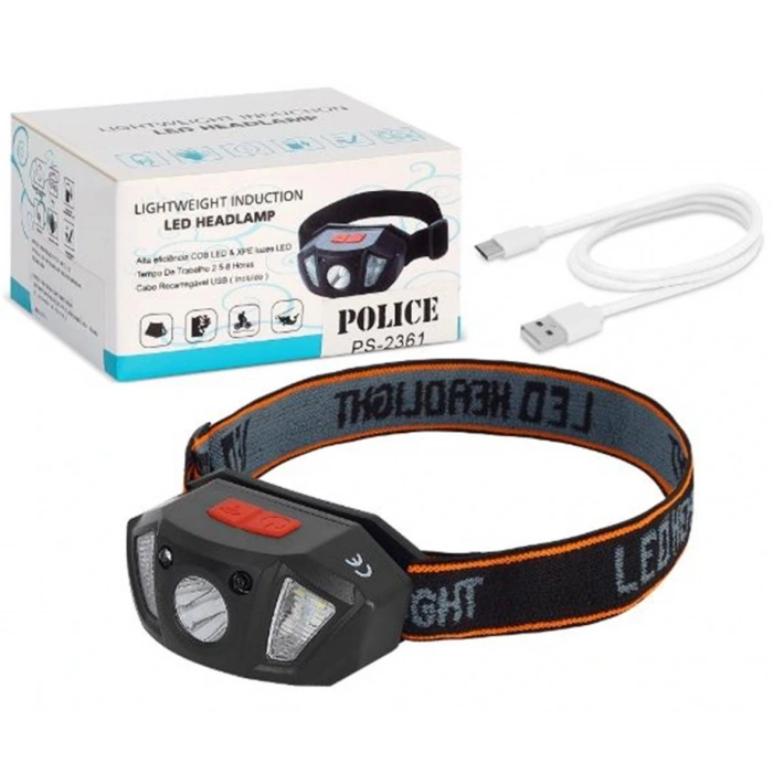 Polıce PS-2361 Sensörlü Kafa Feneri