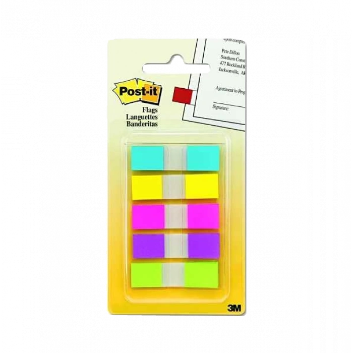 Post-it İndeks 20 YP 12x44 5 Renk 683-5 KP