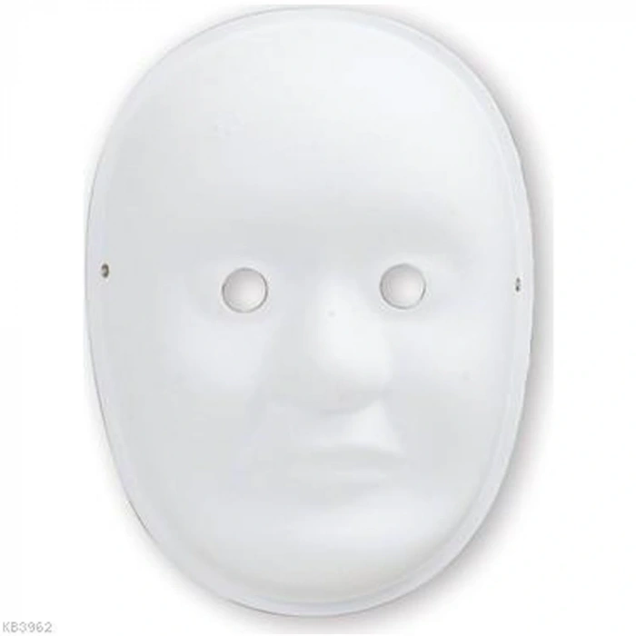 Puti Maske Karton Şişman Surat 5183