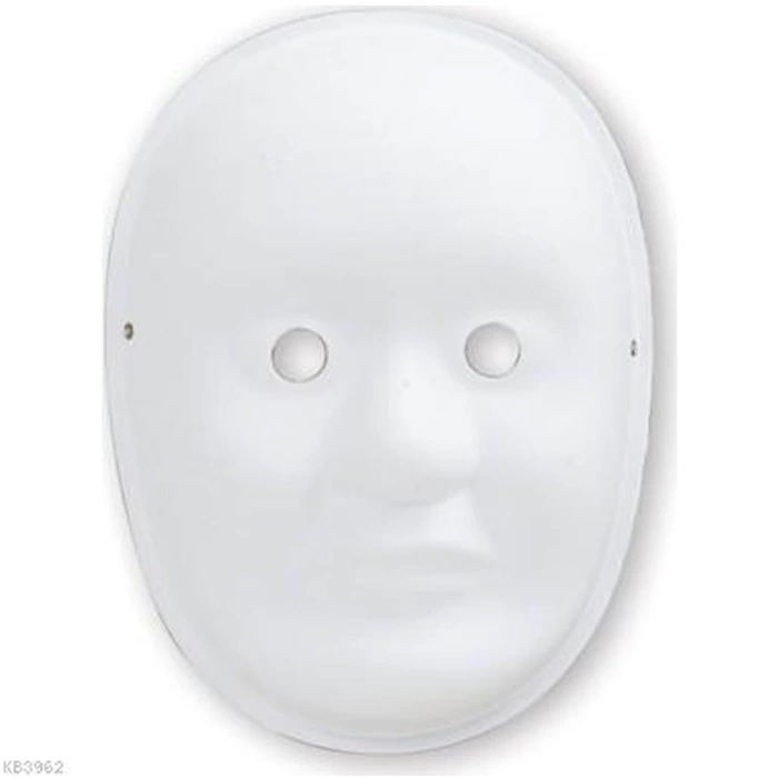 Puti Maske Karton Şişman Surat 5183