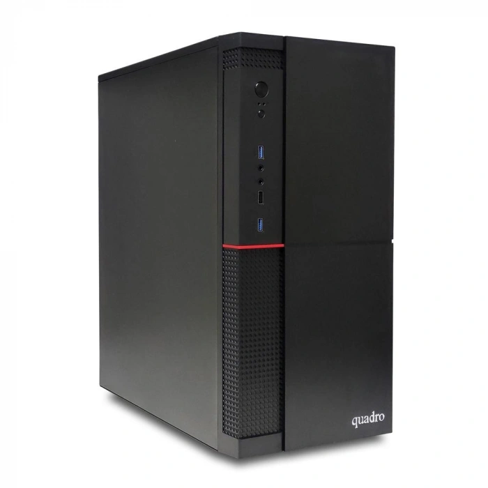 Quadro Solid Dha- 41825 Ci3 4130 3.4ghz 8gb 256gb Ssd Onb Vga Freedos Masaüstü Bilgisayar -dvd Yok-