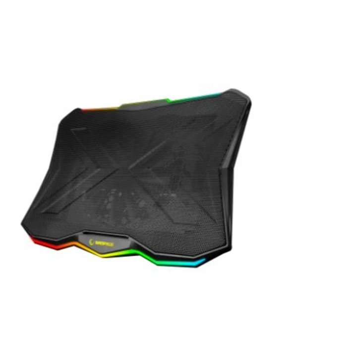 Rampage Ad-rc8 Showy Siyah 180mm Fan 15-17 Rgb Işıklı Notebook Soğutucu Stand