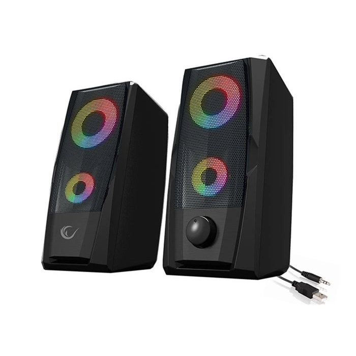 Rampage Rms-x9 2.0 Rgb Işıklı Multimedia 5v 30db Gaming Oyuncu Speaker