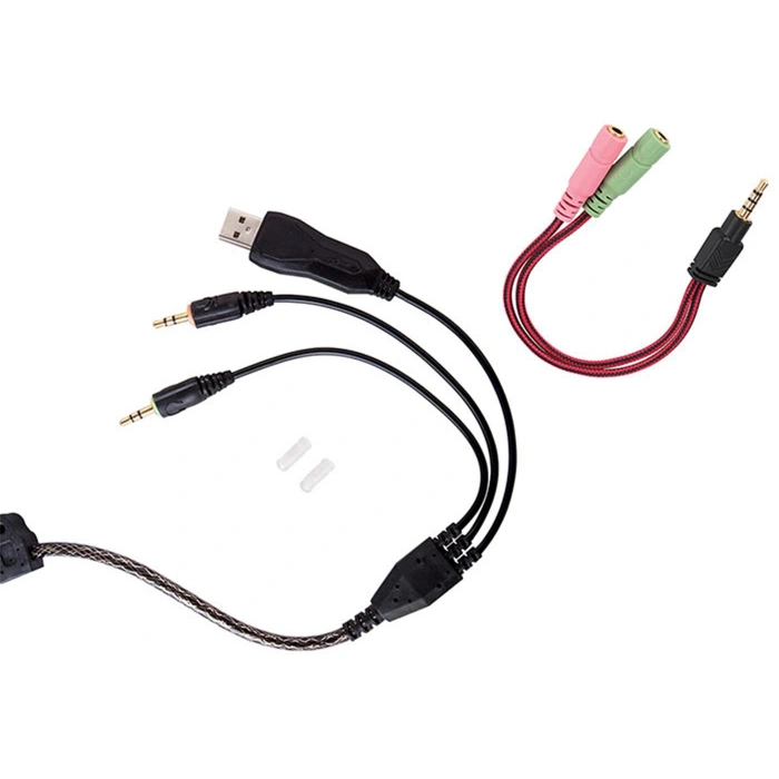 Rampage Sn-r5 X-core Siyah-kırmızı Oyuncu Mikrofonlu Kulaklık Usb