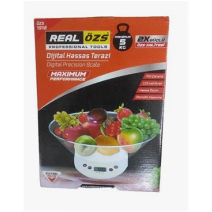 Real Özs Digital Hassas Terazi 5kg Özs-1918
