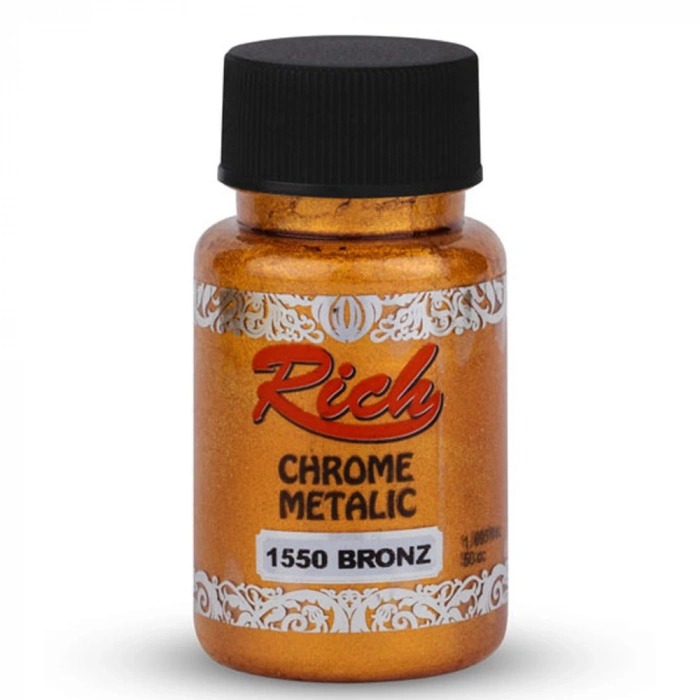 Rich Akrilik Boya Chrome Metalik 50 CC Bronz 1550
