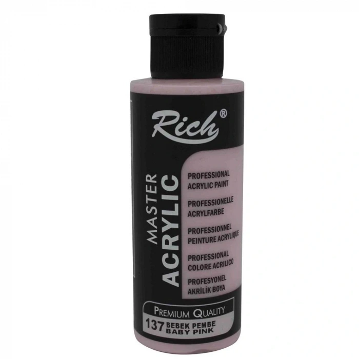 Rich Akrilik Boya Master 120 Cc Bebek Pembe 120-137