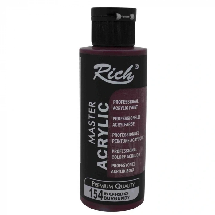 Rich Akrilik Boya Master 120 Cc Bordo 120-154