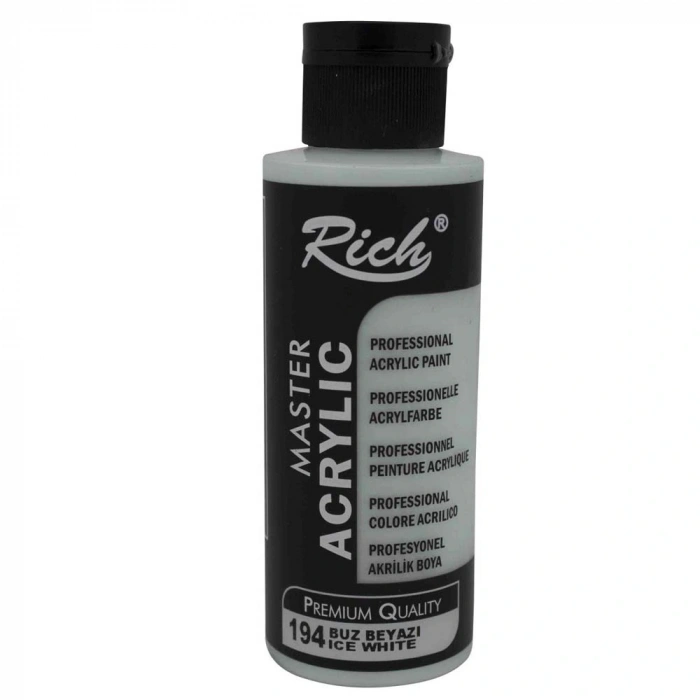 Rich Akrilik Boya Master 120 Cc Buz Beyazı 194