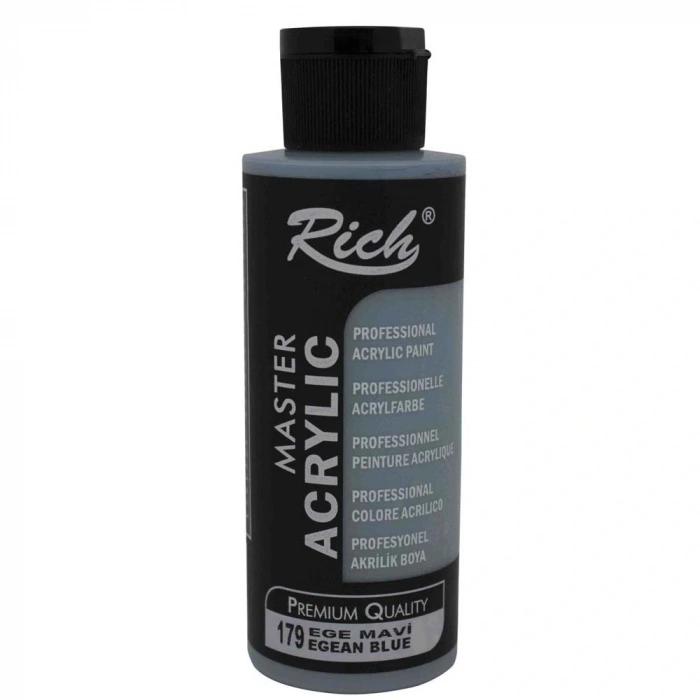Rich Akrilik Boya Master 120 Cc Ege Mavi 179