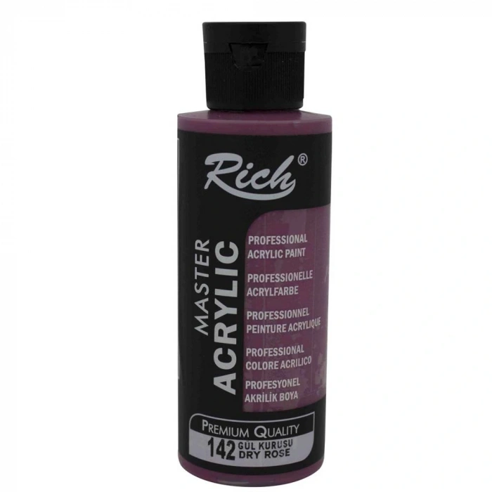 Rich Akrilik Boya Master 120 Cc Gül Kurusu 142