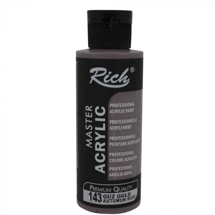 Rich Akrilik Boya Master 120 Cc Güz Gülü 143