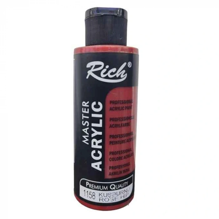 Rich Akrilik Boya Master 120 Cc Kuşburnu 120-1158