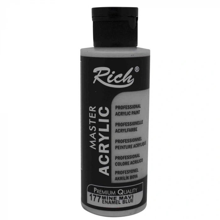 Rich Akrilik Boya Master 120 Cc Mine Mavi 177