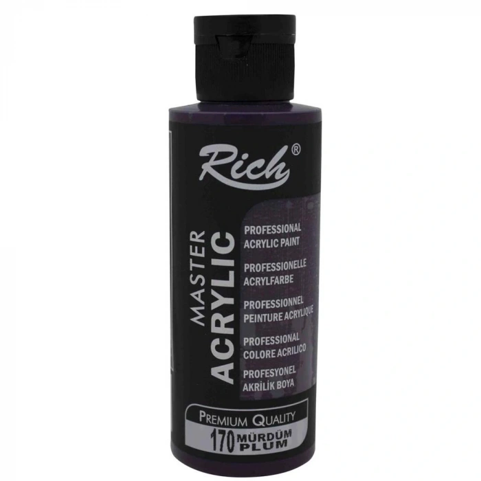 Rich Akrilik Boya Master 120 Cc Mürdüm 120-170