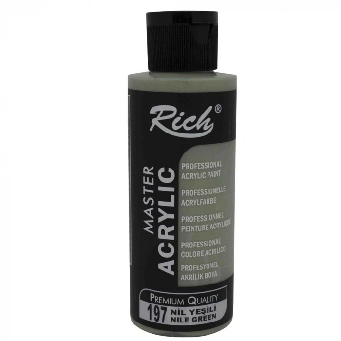 Rich Akrilik Boya Master 120 Cc Nil Yeşili 120-197