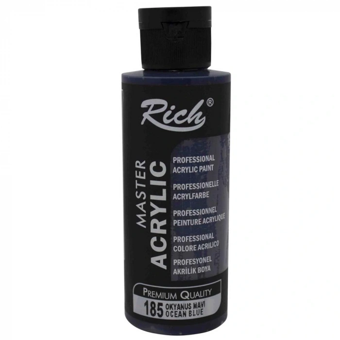 Rich Akrilik Boya Master 120 Cc Okyanus Mavi 120-185