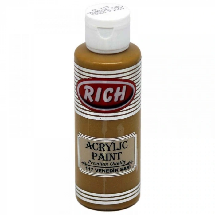 Rich Akrilik Boya Master 120 Cc Venedik Sarı 117