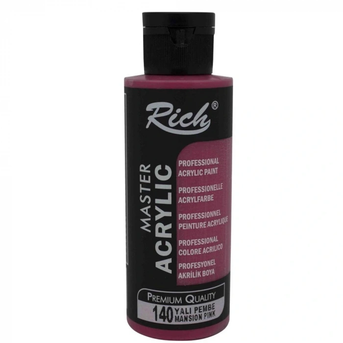 Rich Akrilik Boya Master 120 Cc Yalı Pembe 140