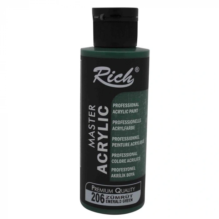 Rich Akrilik Boya Master 120 Cc Zümrüt 120-206