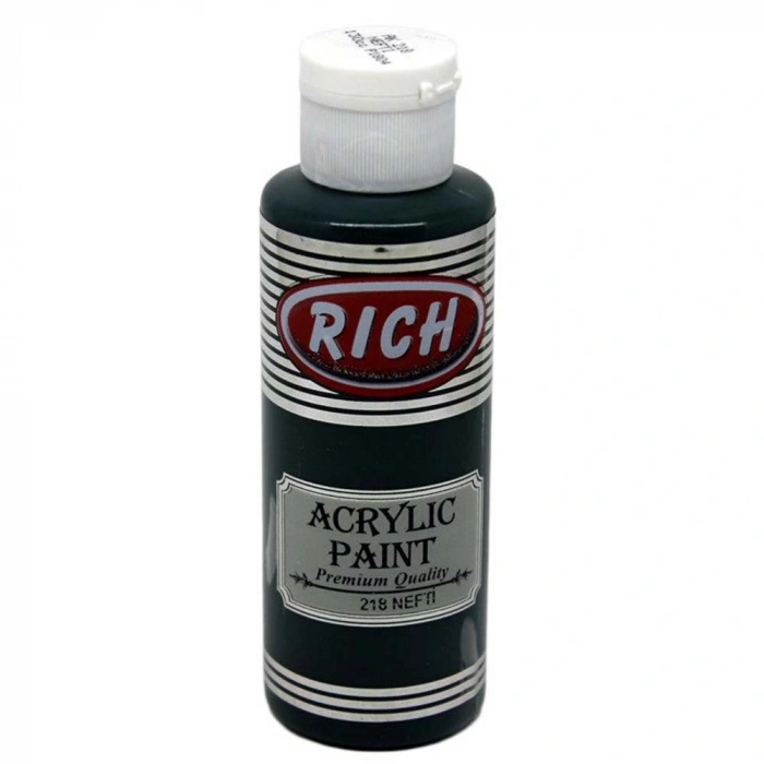 Rich Akrilik Boya Master 130 Cc Nefti (neft Green) Ak-218