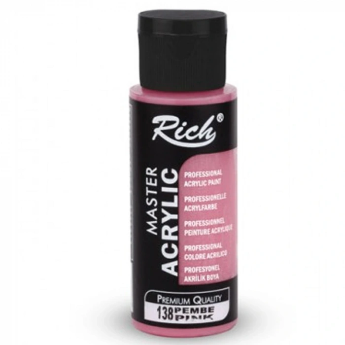 Rich Akrilik Boya Master 60 Cc Pembe 02120